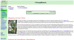 Desktop Screenshot of citruspflanzeninfo.de