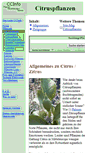 Mobile Screenshot of citruspflanzeninfo.de